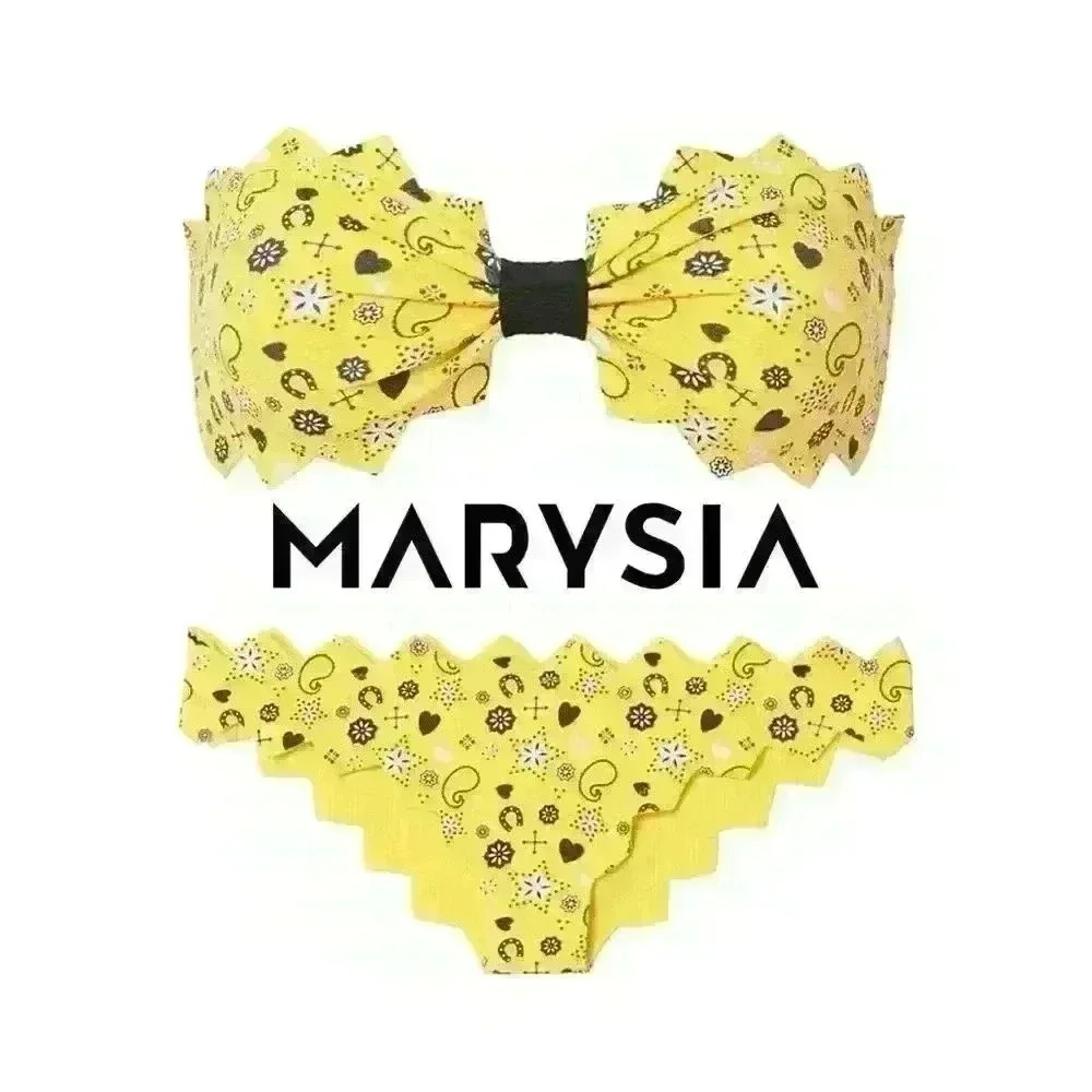NWT MARYSIA Honolulu Bandana Bandeau Bikini SET